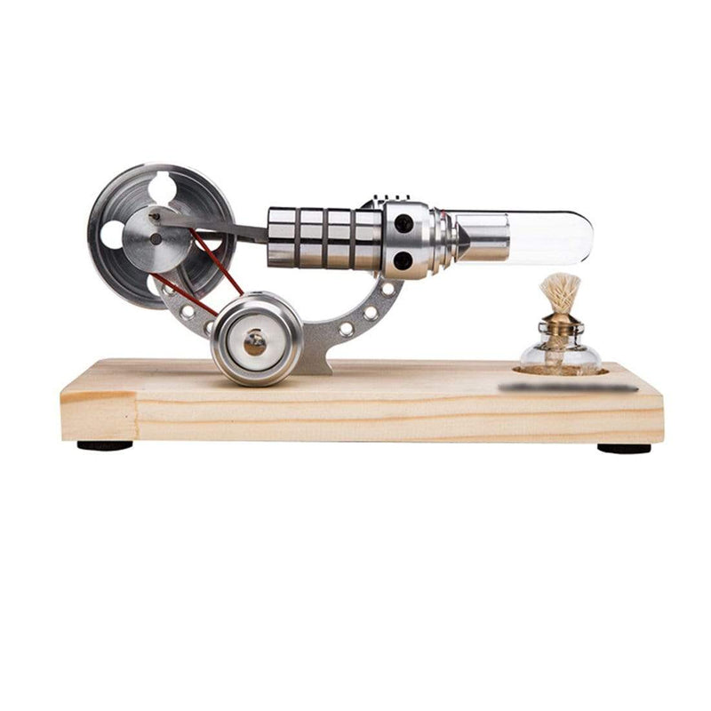 Hot Air Stirling Engine Colourful LED Education Toy Electricity Power Generator Kits - stirlingkit