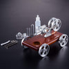 Stirling Engine Kit DIY Stirling Engine Car Model Kit With Solid Wood Baseplate - stirlingkit