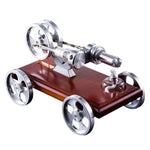 Stirling Engine Kit DIY Stirling Engine Car Model Kit With Solid Wood Baseplate - stirlingkit