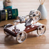 Stirling Engine Kit DIY Stirling Engine Car Model Kit With Solid Wood Baseplate - stirlingkit