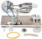 Stirling Engine Kit Exterior Combustion Engine Enhanced Education Model DIY Steam STEM Toys - stirlingkit