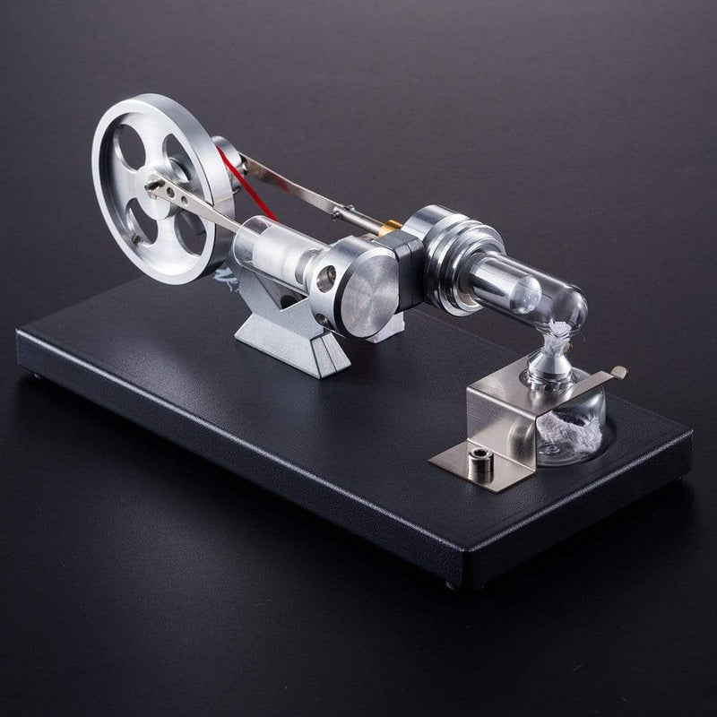 Stirling Engine Kit Hot Air Engine Model Education Toy Electricity Power Generator LED - stirlingkit