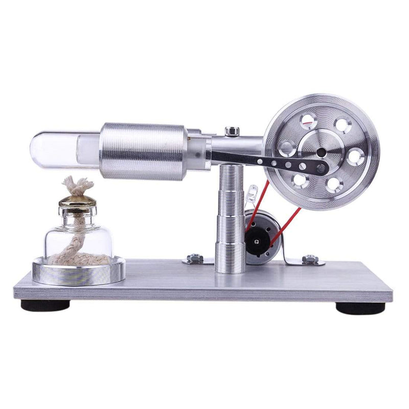 Stirling Engine Kit Hot Air Motor Generator Model DIY Physics Science Experiment Kit - stirlingkit