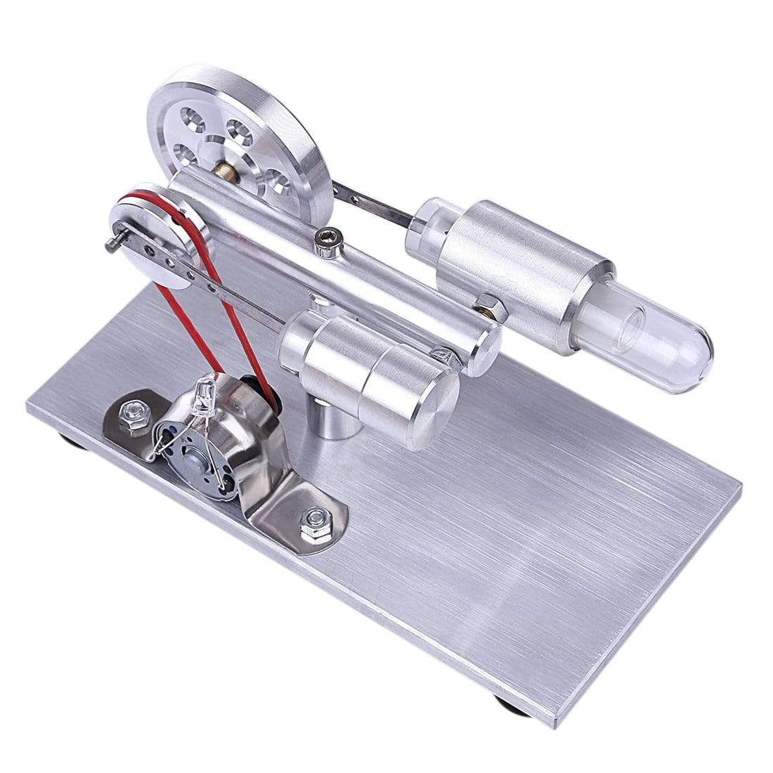 Stirling Engine Kit Hot Air Motor Generator Model DIY Physics Science ...