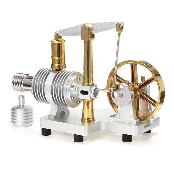 Stirling Engine Kit Large Capacity Boiler Design All-metal Balance Type ...