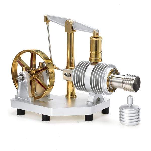 Stirling Engine Kit Large Capacity Boiler Design All-metal Balance Type ...