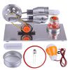 Stirling Engine Kit Mini Hot Air Motor Model Educational STEM Toy Science Experiment Kit - stirlingkit