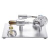 Stirling Engine Kit Model Metal External Combustion With Light Bulb Developmental Toy - stirlingkit