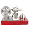 Stirling Engine Kit Model Single-cylinder Split Right Angle Type High-end Creative Gifts for Collection - stirlingkit