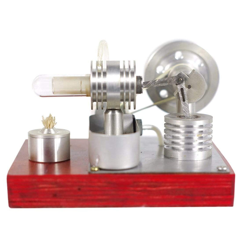 Stirling Engine Kit Model Single-cylinder Split Right Angle Type High-end Creative Gifts for Collection - stirlingkit