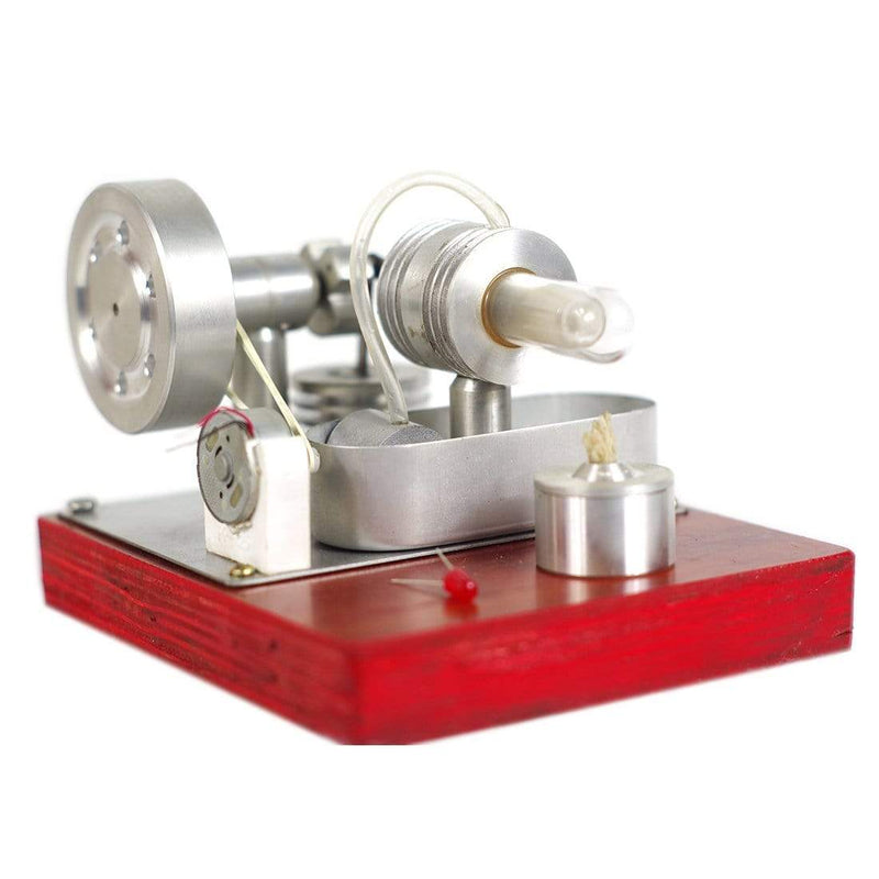 Stirling Engine Kit Model Single-cylinder Split Right Angle Type High-end Creative Gifts for Collection - stirlingkit