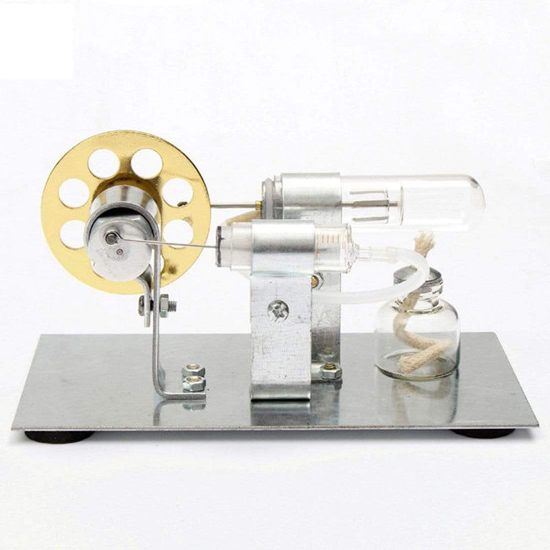 Stirling Engine Kit Motor Model DIY Educational Steam Power Toy Electricity Learning Model - stirlingkit
