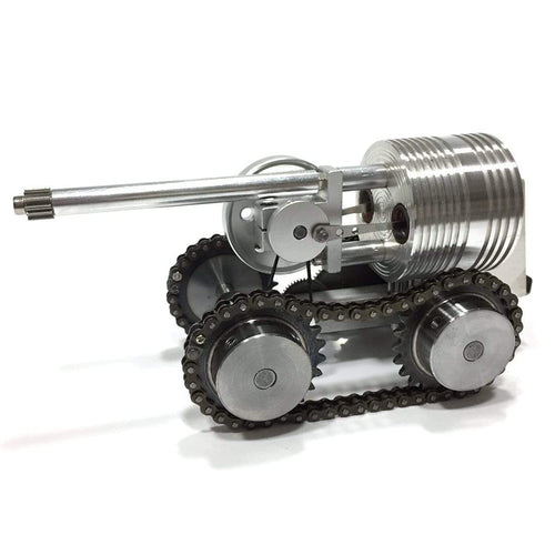 Stirling Engine Kit Tank Motor Power Generator Model Piston Motor Engine Model Toy - stirlingkit