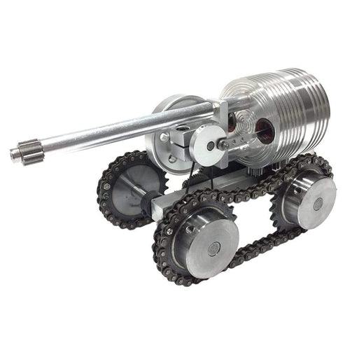 Stirling Engine Kit Tank Motor Power Generator Model Piston Motor Engine Model Toy - stirlingkit