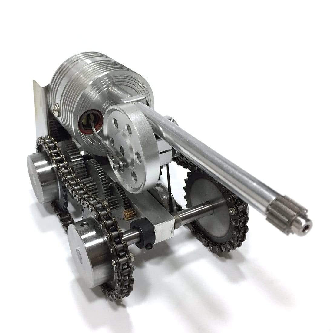 Stirling Engine Kit Tank Motor Power Generator Model Piston Motor Engine Model Toy - stirlingkit