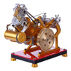 Flame Flicker Stirling Engine Kit V1-45 Engine Model Educational Collection Gift - stirlingkit