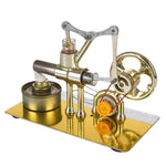 Stirling Engine Model Kit Single Cylinder Balance Science Experiment Kit with All-metal Base - stirlingkit