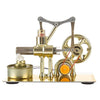 Stirling Engine Model Kit Single Cylinder Balance Science Experiment Kit with All-metal Base - stirlingkit