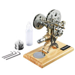 Stirling Engine Model Nostalgic Film Projector Style Retro External Combustion Engine Model - stirlingkit