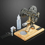 Stirling Engine Model Nostalgic Film Projector Style Retro External Combustion Engine Model - stirlingkit