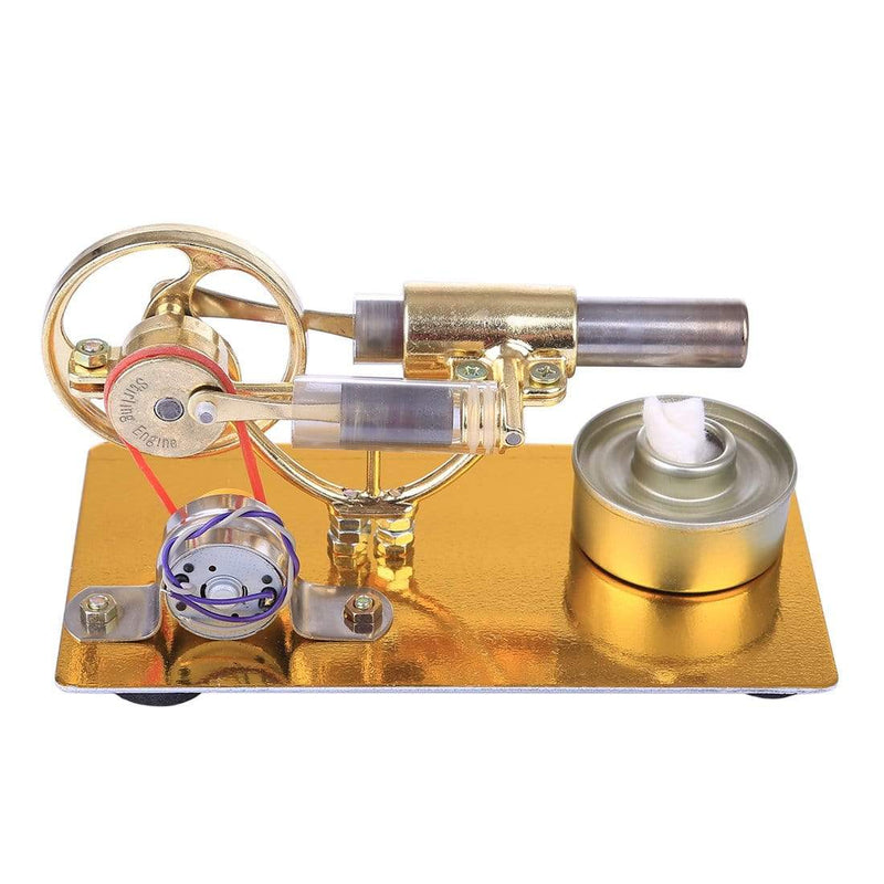 Stirling Engine Model Physical Motor Power Generator External Combustion Educational Toy - stirlingkit