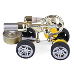 Stirling Engine Stirling Motor Driving Car Science Toy Hot Air Educational Toy - stirlingkit