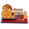 Stirling Engine Kit Suction Fire Type High-end Professional Edition Pure Copper Air Cylinder Heat Energy Model Physics Science Experiment Toy - stirlingkit