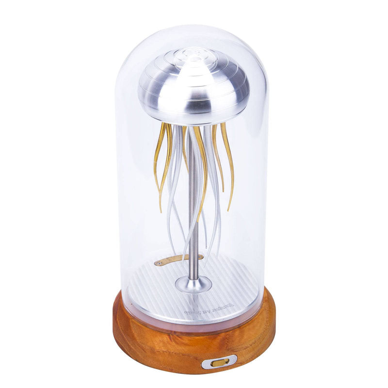 Swinging Jellyfish in a Bottle 3D Mechanical Model for Adults Desktop toy - stirlingkit