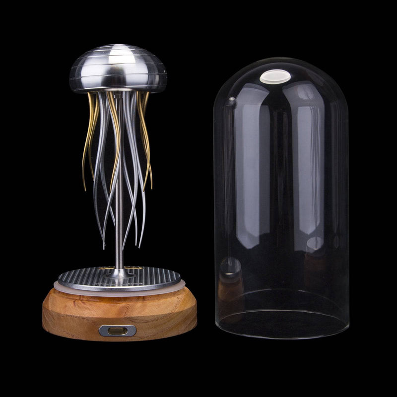 Swinging Jellyfish in a Bottle 3D Mechanical Model for Adults Desktop toy - stirlingkit