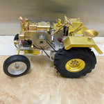 T12 Gas-Powered Scale Utility Tractor Model with Single Cylinder Engine - stirlingkit