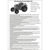 T12 Gas-Powered Scale Utility Tractor Model with Single Cylinder Engine - stirlingkit