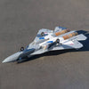 T50 EPO EDF Fighter Jet Hand Throwing RC Aircraft Airplane PNP - Grey - stirlingkit