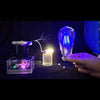 Table Top High Power Music Arc Tesla Coil Artificial Lightning Wireless Power - stirlingkit