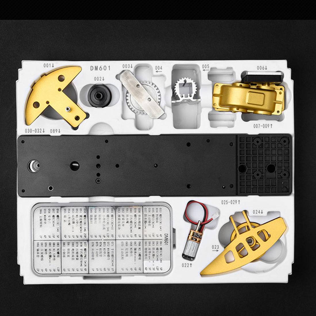 Teching 219pcs 3D Metal Pumping Unit Model DIY Assembly Model Science Education Toy Gift - stirlingkit