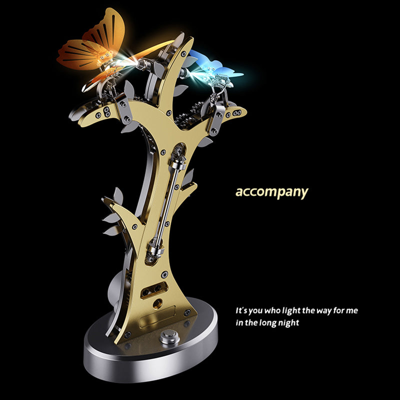 TECHING 3D Metal Mechanical Butterfly Self-Assembly Model Kits - stirlingkit