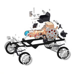 Teching Car Model Single Cylinder Engine Aluminum Alloy Model Gift Collection Toys - stirlingkit