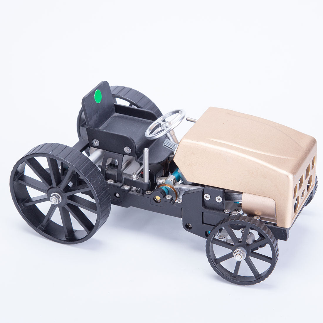 TECHING Classic Metal Pioneer 1 Automobile Assembled Model DIY Vehicle Used Car - stirlingkit