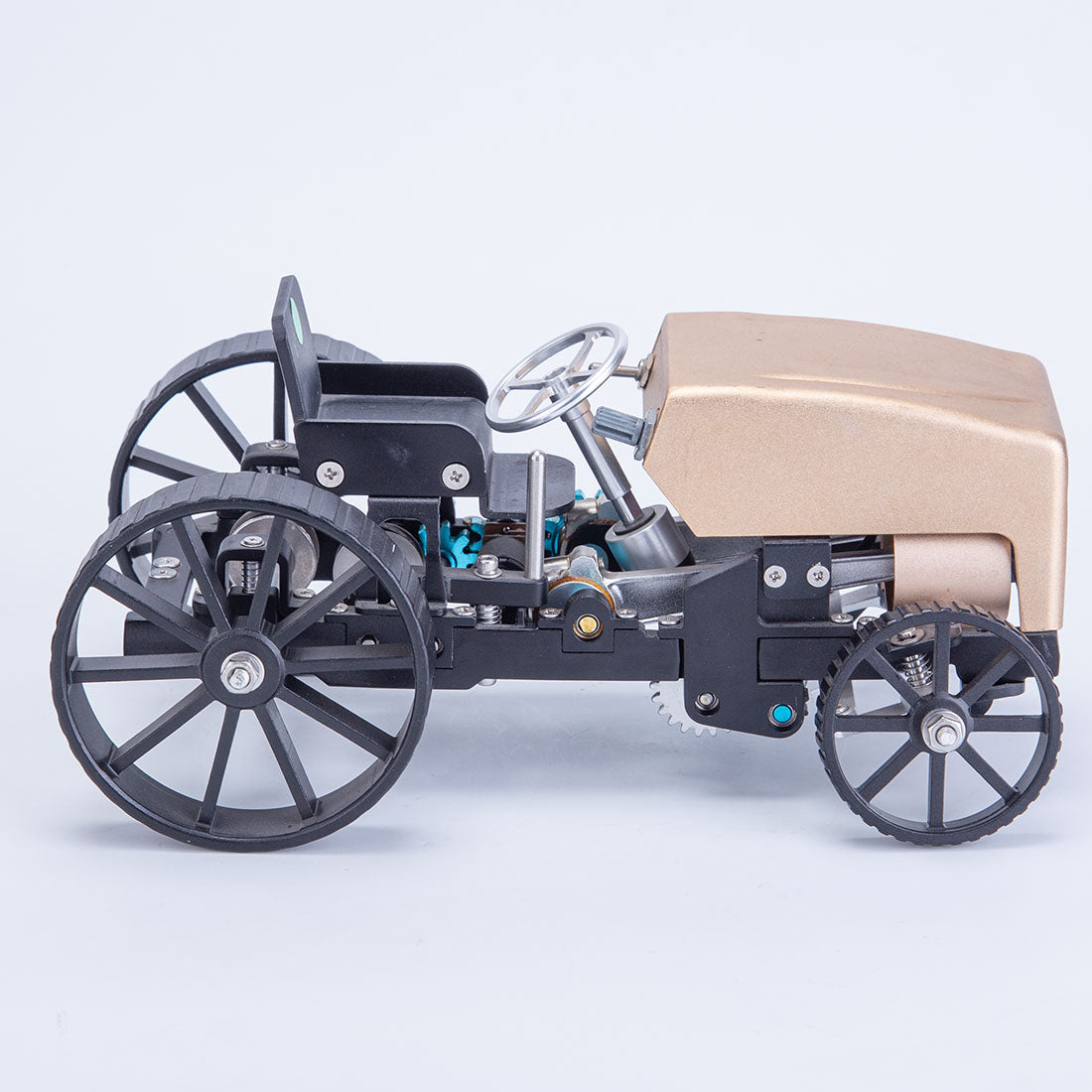 TECHING Classic Metal Pioneer 1 Automobile Assembled Model DIY Vehicle Used Car - stirlingkit