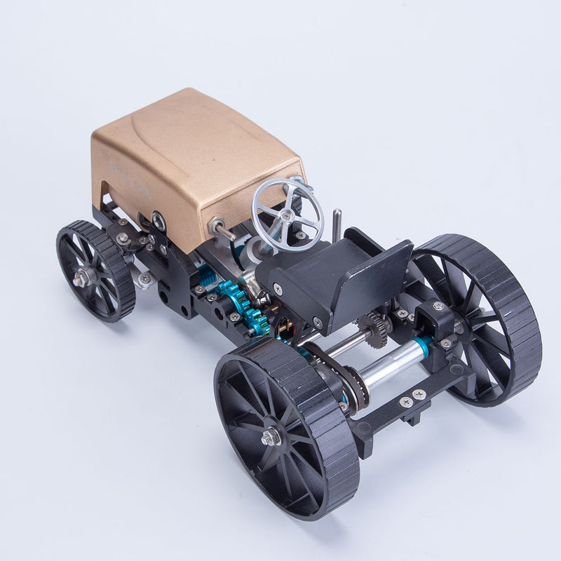 TECHING Classic Metal Pioneer 1 Automobile Assembled Model DIY Vehicle Used Car - stirlingkit
