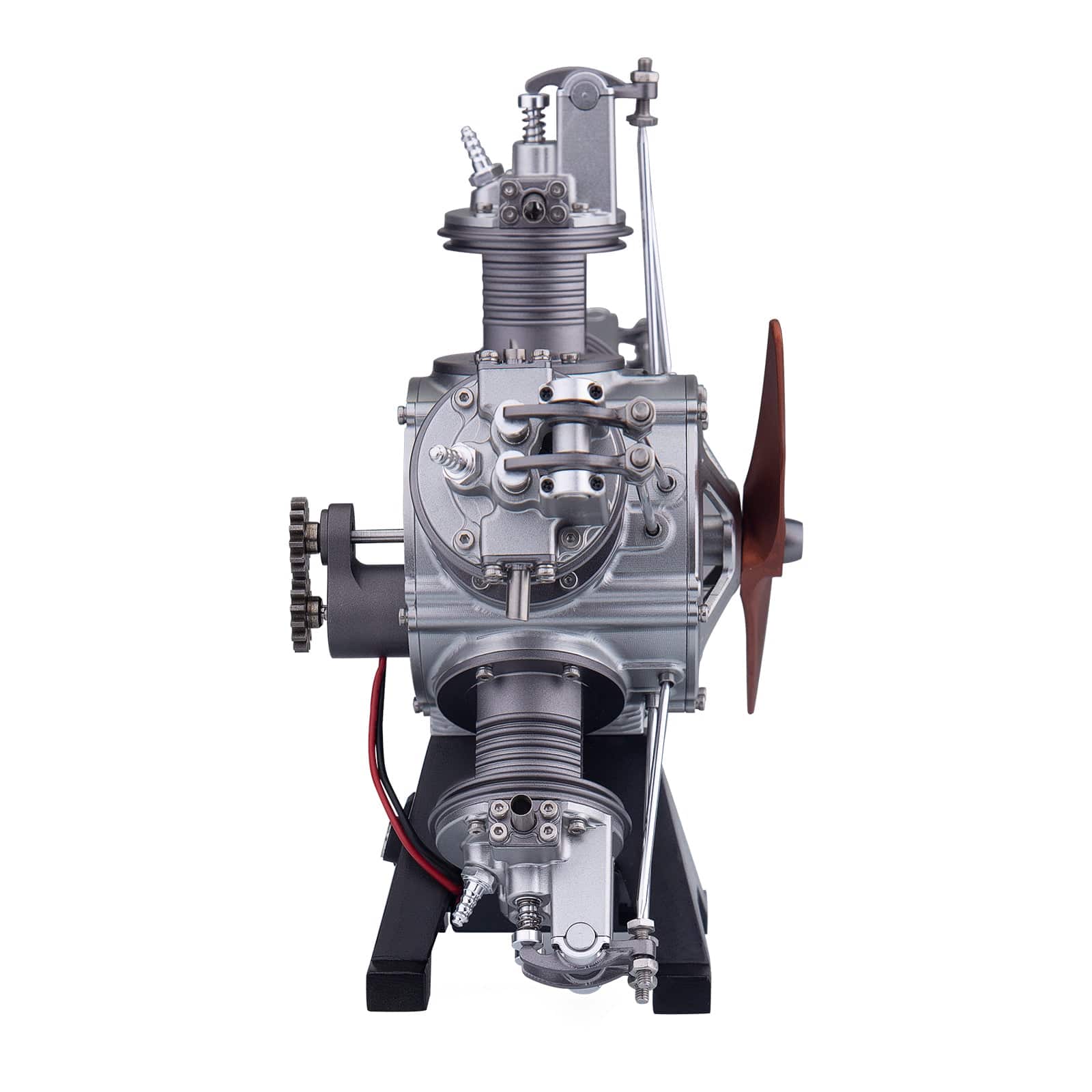 TECHING DIY 5 Cylinder Electric Mechanical Aircraft Radial Engine Model ...