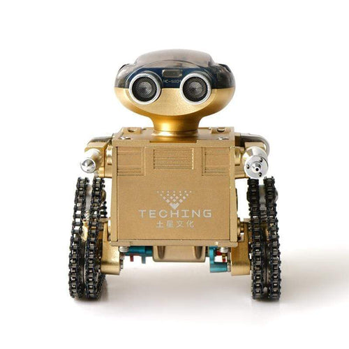 TECHING DIY Traiblazers 1 Self-assembled APP Control Smart Delicate Robot for Android System - stirlingkit