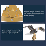 TECHING Kinetic Bald Eagle Sculptures Kits with Flapping Wings Pre-Order - stirlingkit