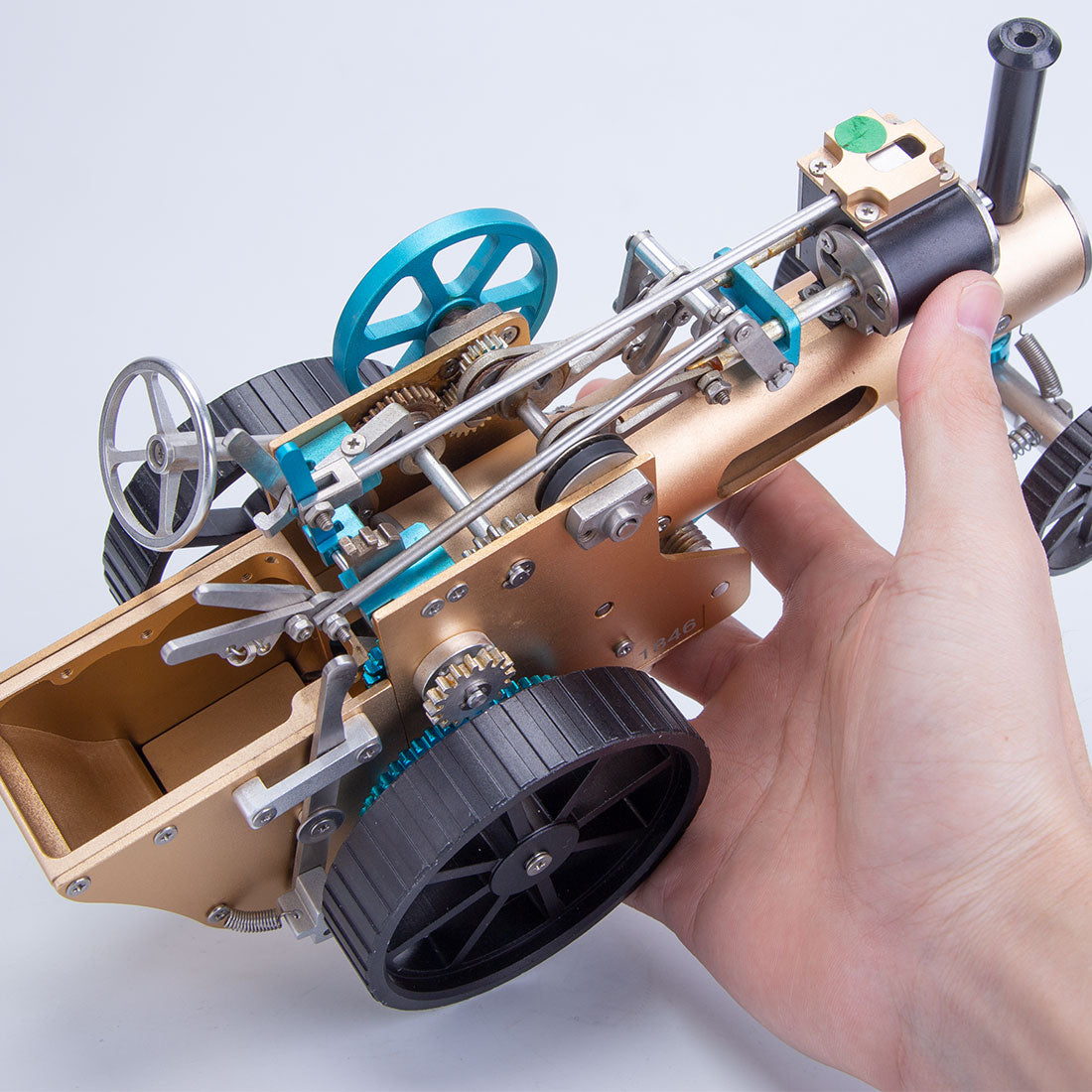 Teching Single Cylinder Steam Car Assembled Model Building Kits Used ...