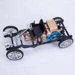 Teching Single Cylinder Steam Car Assembled Model Building Kits Used Engine - stirlingkit