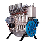 Teching V4 Four-Cylinder Stirling Engine Aluminum Alloy Model Collection - stirlingkit