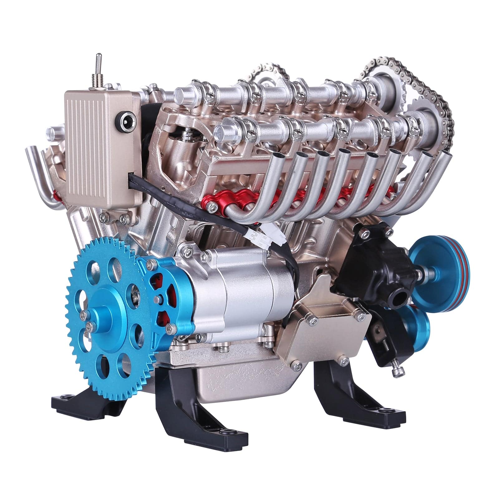 Teching V8 1:3 - Construa Seu Próprio Motor V8 Que Funciona Em Metal 