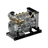 TECHING Workable Mini Diesel Engine Metal Model Kits DIY OHV 4-cylinder Engine Pre-order - stirlingkit