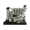 TECHING Workable Mini Diesel Engine Metal Model Kits DIY OHV 4-cylinder Engine Pre-order - stirlingkit