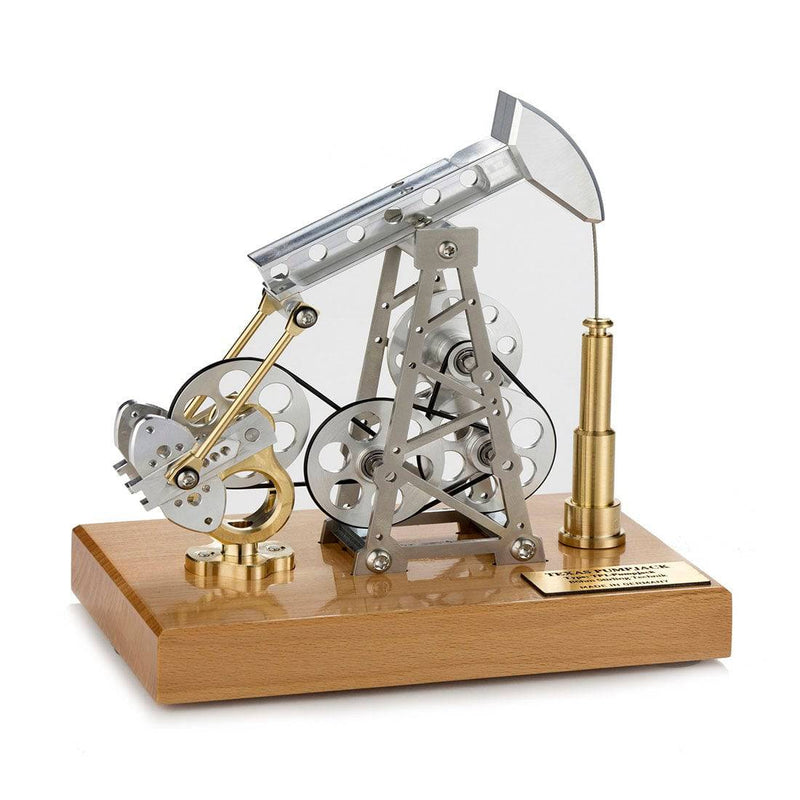 TexasPumpjack Oil Well Stirling Engine Assembly Metal Sterling Model - stirlingkit