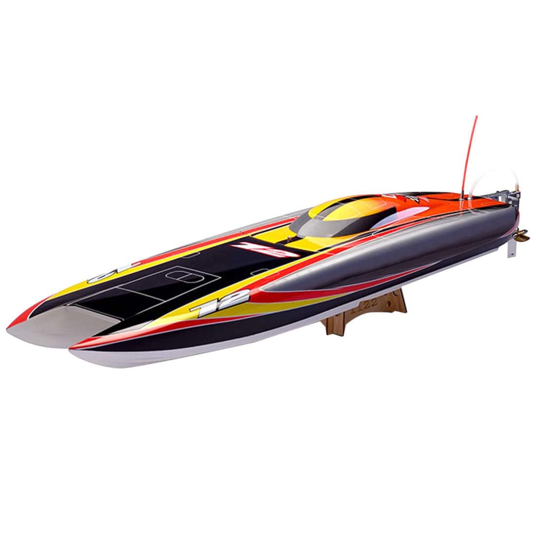 TFL 1122 Electric Brushless Single Motor CAT Catamaran RC Boat Model ...